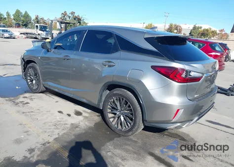 2017 Lexus Rx 350 F Sport from USA, damaged, VIN 2T2ZZMCA4HC051037